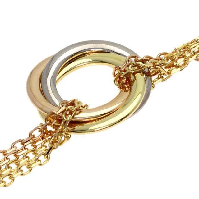 CARTIER カルティエ トリニティ ブレスレット K18イエローゴールド