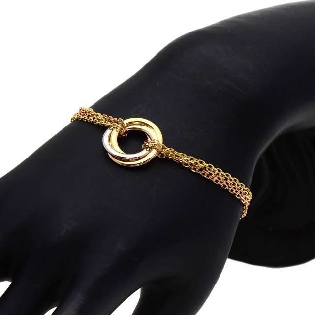 CARTIER カルティエ トリニティ ブレスレット K18イエローゴールド