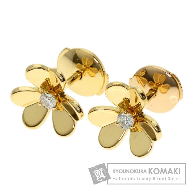 ヴァンクリーフ&アーペル ピアス フリヴォル 1P ダイヤモンド ミニモデル