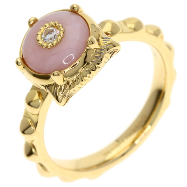 グッチ リング・指輪 ル マルシェ デ メルヴェイユ キャット ピンクオパール ダイヤモンド #12