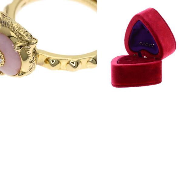 グッチ リング・指輪 ル マルシェ デ メルヴェイユ キャット ピンクオパール ダイヤモンド #12