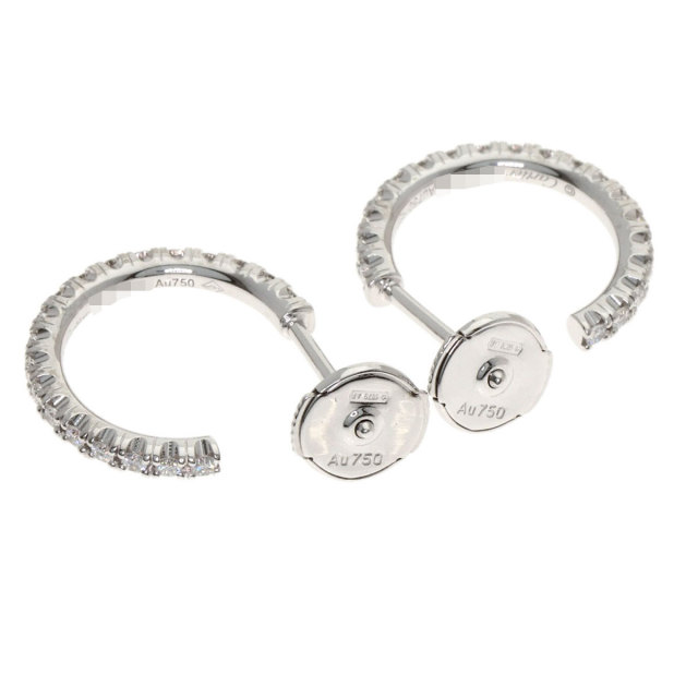 CARTIER カルティエ エタンセル ドゥ フープ ダイヤモンド ピアス K18