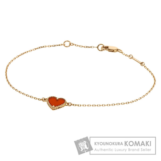 ヴァンクリーフ＆アーペル ブレスレット スウィート ハート カーネリアン