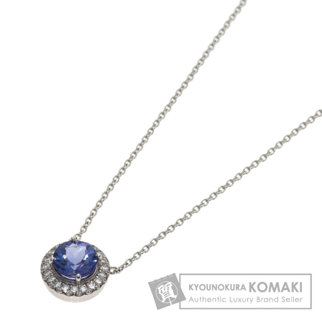 ティファニー ネックレス ソレスト タンザナイト ダイヤモンド