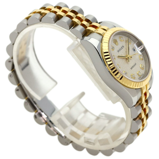 ROLEX ロレックス 179173G デイトジャスト 10P ダイヤモンド 腕時計