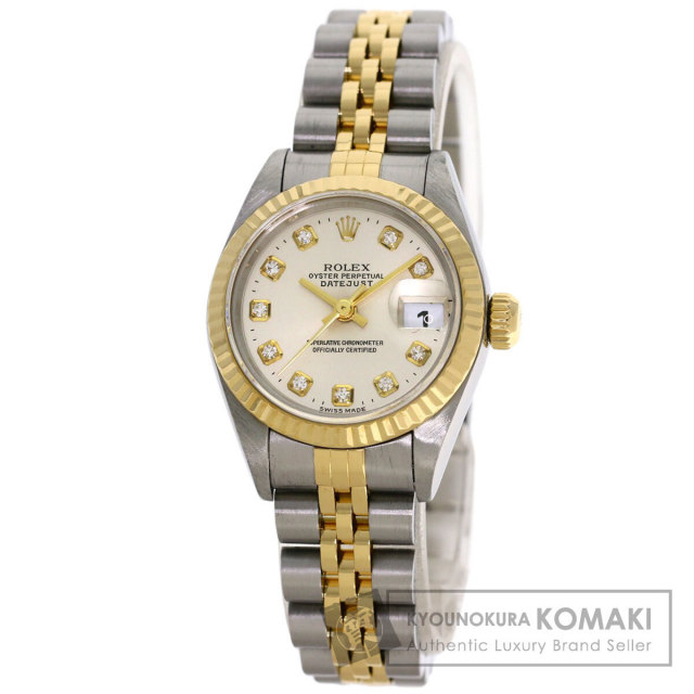 ロレックス 腕時計 デイトジャスト 10P ダイヤモンド