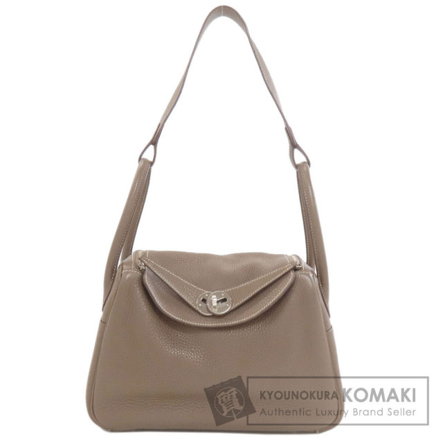 エルメス ハンドバッグ リンディ26 エトープ シルバー金具