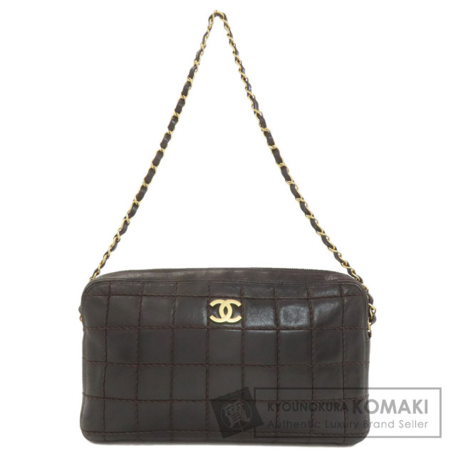 CHANEL シャネル チェーンバッグ チョコバー ゴールド金具 ショルダー