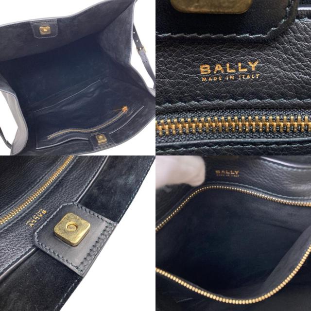 BALLY バリー ロゴ トートバッグ レザー レディース [中古] ブランド京