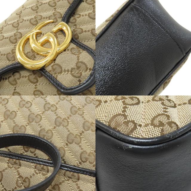 グッチ ショルダーバッグ GGマーモント ミディアム