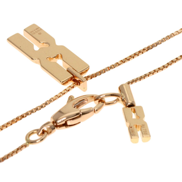 GUCCI グッチ ノットインフィニティ ネックレス K18ピンクゴールド