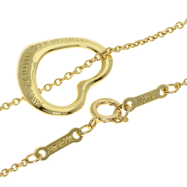 TIFFANY&Co. ティファニー オープンハート ネックレス K18 TIFFANY&Co. ティファニー オープンハート ネックレス K18