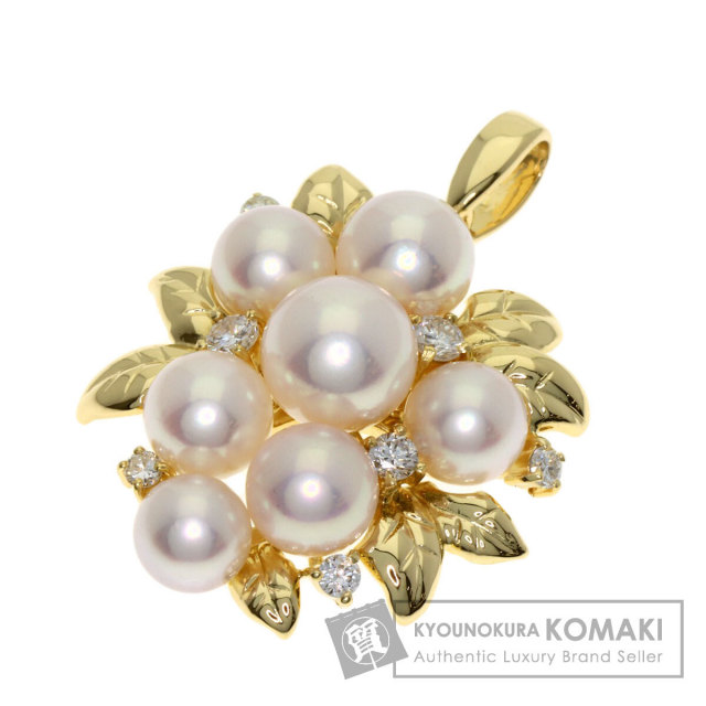 タサキ ペンダントトップ パール 真珠 ダイヤモンド