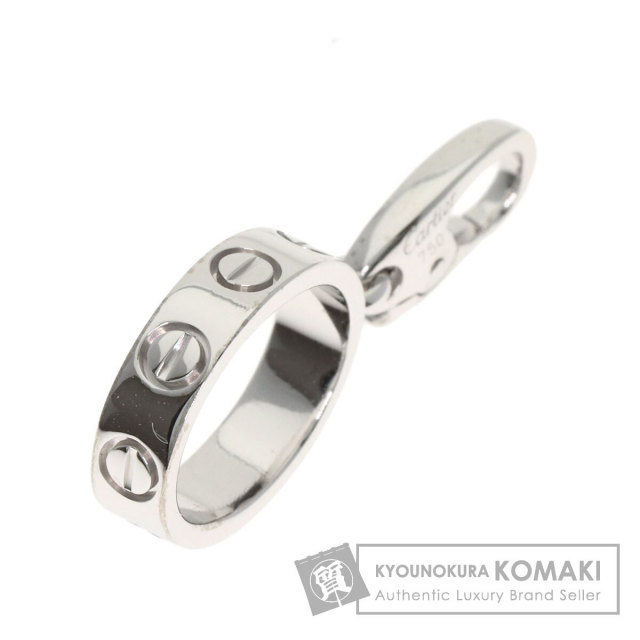 CARTIER カルティエ ベビーラブチャーム ペンダントトップ K18ホワイト