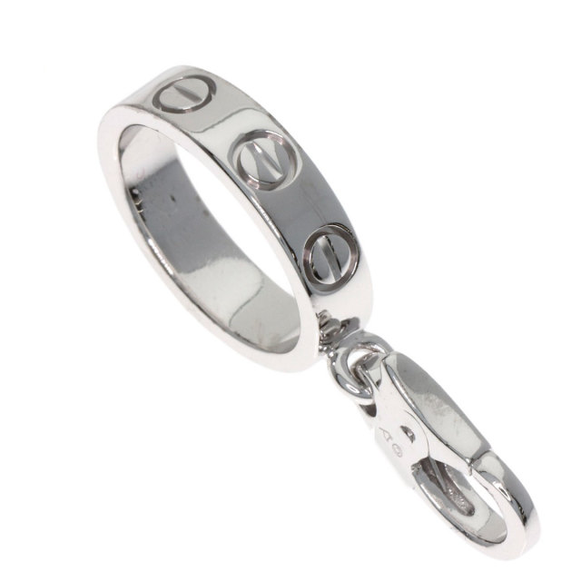 CARTIER カルティエ ベビーラブチャーム ペンダントトップ K18ホワイト