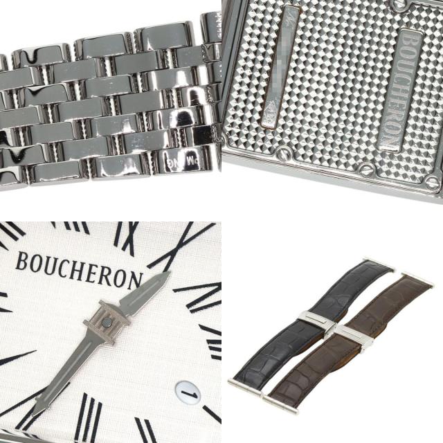 Boucheron ブシュロン リフレ 腕時計 ステンレススチール/SS メンズ