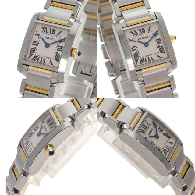 CARTIER カルティエ W51007Q4 タンクフランセーズ SM 腕時計