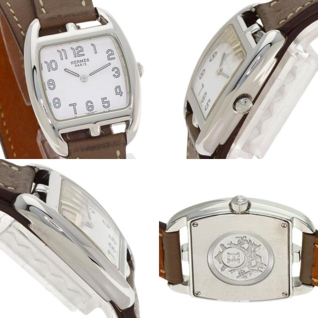 HERMES エルメス CT1.210 ケープコッド ドゥブルトゥール エトゥープ