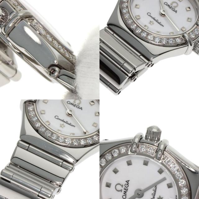 OMEGA オメガ 1465.71 コンステレーション ミニ ベゼルダイヤモンド 腕時計 SS SS ダイヤモンド レディース [中古] OMEGA（オメガ） 訳あり OMEGA 1465.71 コンステレーション ダイヤ