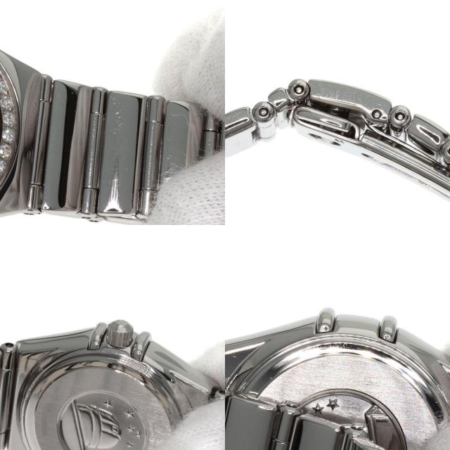 OMEGA オメガ 1465.71 コンステレーション ミニ ベゼルダイヤモンド 腕時計 SS SS ダイヤモンド レディース [中古] OMEGA（オメガ） 訳あり OMEGA 1465.71 コンステレーション ダイヤ