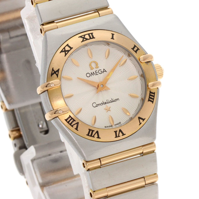 OMEGA オメガ 1260.32 コンステレーション ミニ 腕時計 SS SSxK18PG レディース [中古] OMEGA オメガ 1260.32 コンステレーション ミニ 腕時計 ステンレス