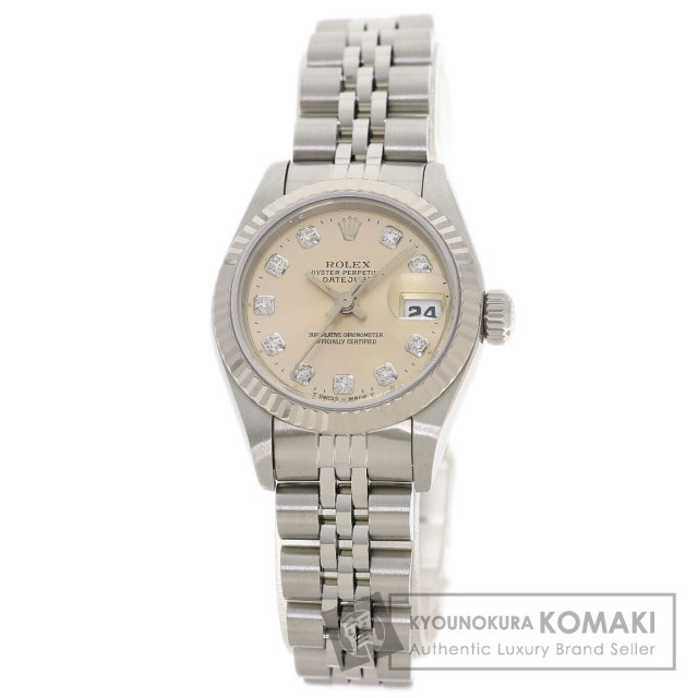 ロレックス 腕時計 デイトジャスト 10P ダイヤモンド
