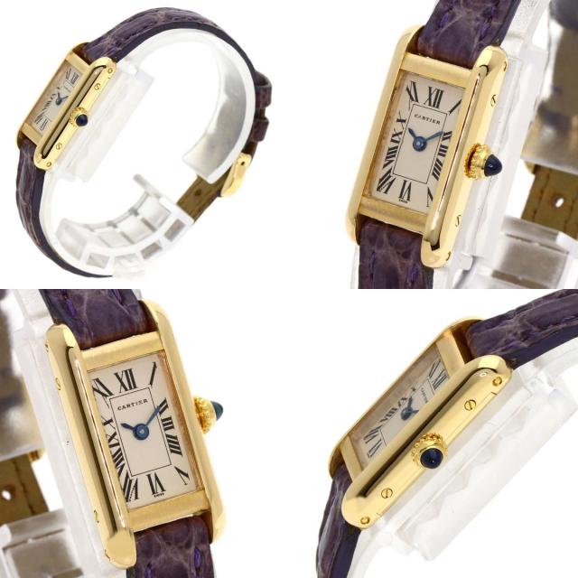 CARTIER カルティエ W1529956 タンクアロンジェ 腕時計 K18YG 革 レディース [中古] 楽天市場】カルティエ CARTIER W1529956 タンクアロンジェ K18YG