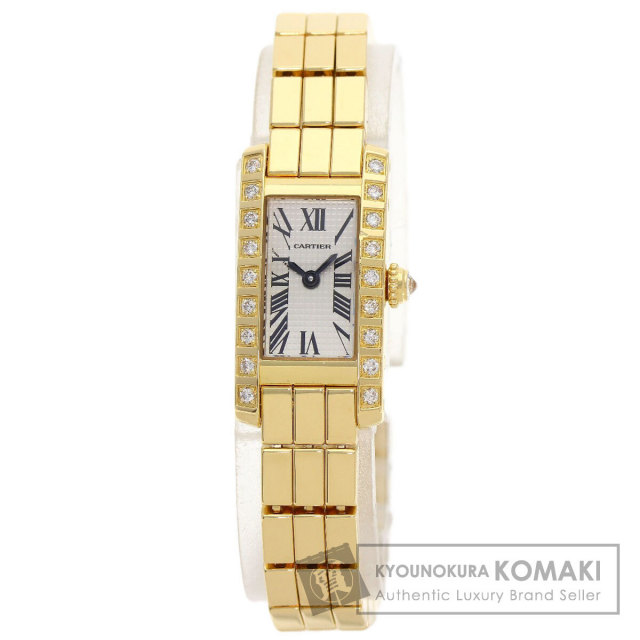 カルティエ 腕時計 タンクアロンジェ ラニエール