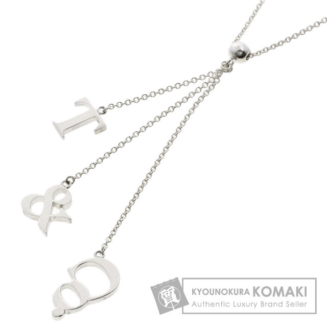 TIFFANY&Co. ティファニー T&Co ロゴ ネックレス シルバー レディース