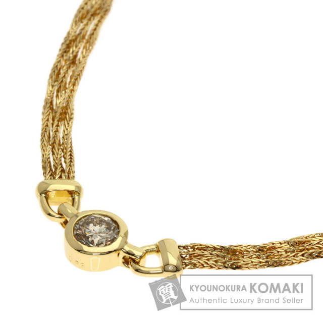 セレクトジュエリー ネックレス ダイヤモンド ツイストチェーン