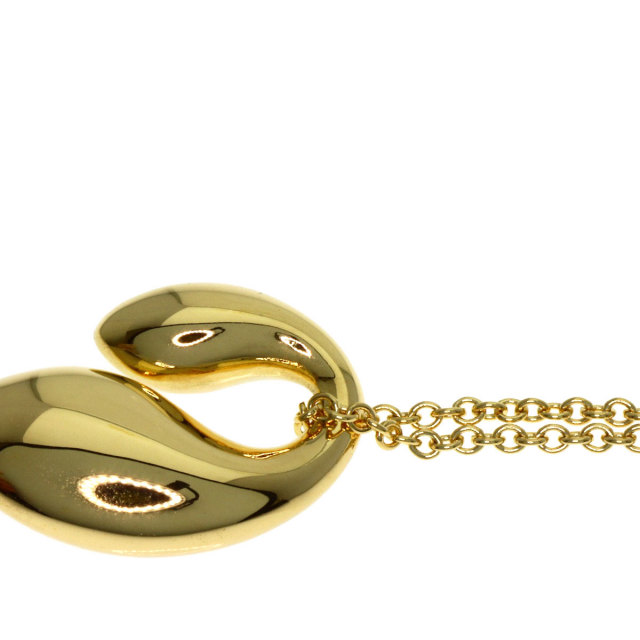 TIFFANY&Co. ティファニー ダブル ティアドロップ ネックレス K18