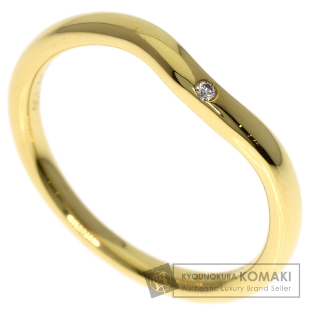 ティファニー リング・指輪 カーブドリング 1P ダイヤモンド
