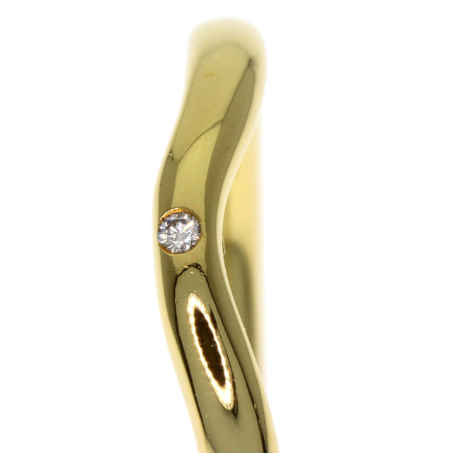 TIFFANY&Co. ティファニー カーブドリング 1P ダイヤモンド TIFFANY&Co. ティファニー カーブドリング 1P ダイヤモンド