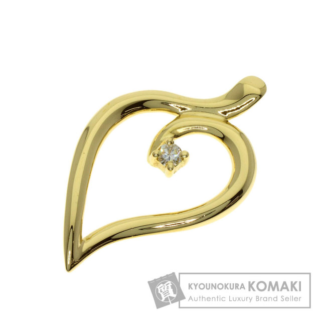 ティファニー ペンダントトップ リーフ ダイヤモンド