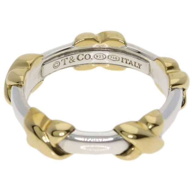 TIFFANY&Co. ティファニー シグネチャー クロスステッチ リング・指輪