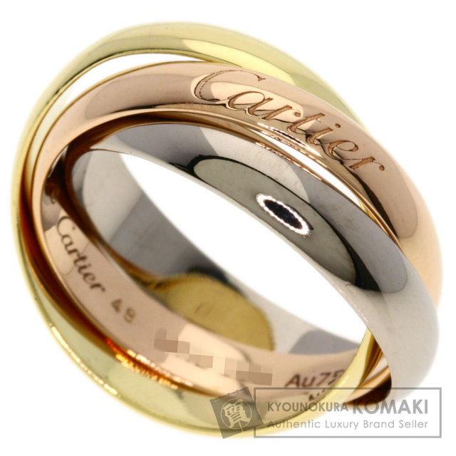 CARTIER カルティエ トリニティ クラシック 現行モデル #48 リング