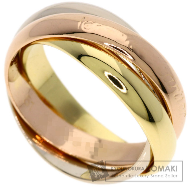 CARTIER カルティエ トリニティ #51 リング・指輪 K18イエローゴールド