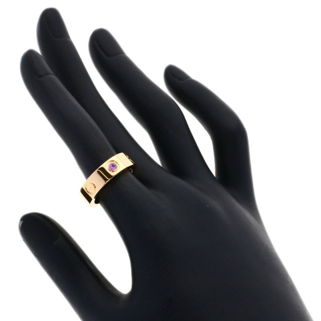 CARTIER カルティエ ラブリング ピンクサファイア #50 リング・指輪