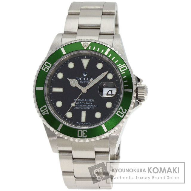 ロレックス 腕時計 サブマリーナ デイト グリーンサブ