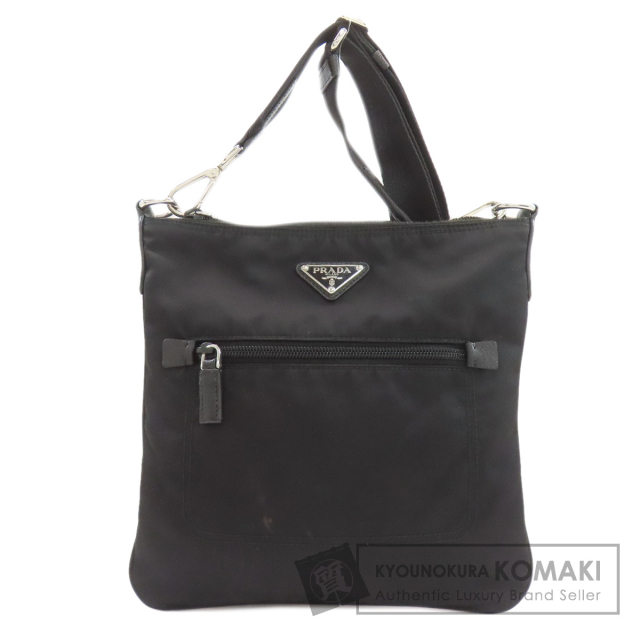 プラダ ショルダーバッグ ロゴ金具