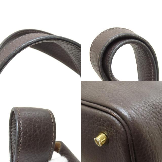 エルメス ハンドバッグ ピコタンロックMM ゴールド金具