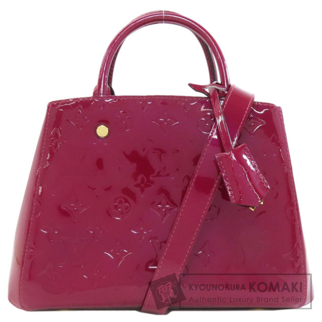 LOUIS VUITTON ルイヴィトン モンテーニュBB ハンドバッグ ヴェルニ