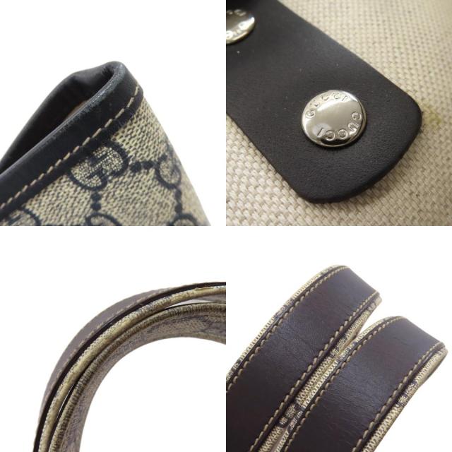 グッチ トートバッグ GGスプリーム シェリーライン