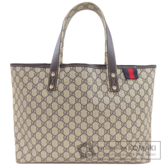 グッチ トートバッグ GGスプリーム シェリーライン