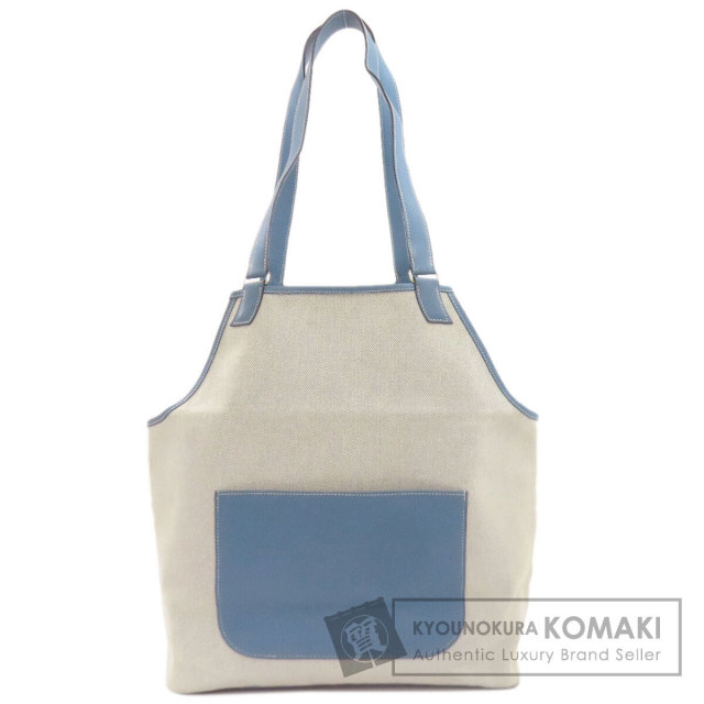 エルメス トートバッグ ジャルディニエPM ブルージーン シルバー金具