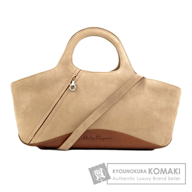 【美品】サルヴァトーレフェラガモ パーティーバッグ スパンコール Salvatore Ferragamo サルヴァトーレフェラガモ 2WAY ハンドバッグ