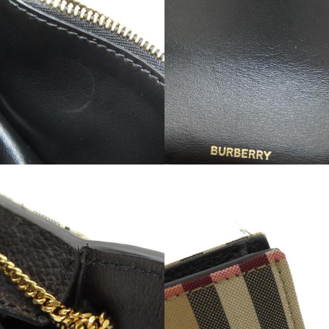 BURBERRY バーバリー チェーンウォレット バーバリーチェック コイン