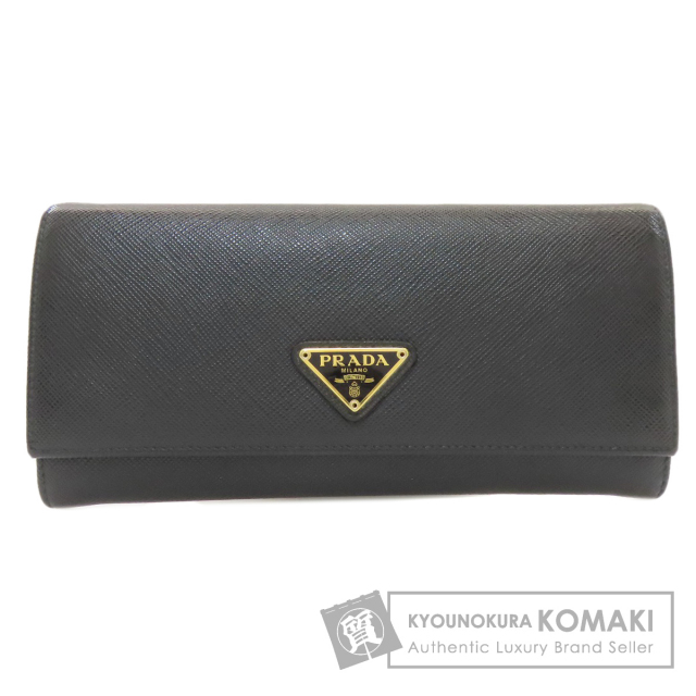 プラダ 長財布（小銭入れあり） ロゴ金具