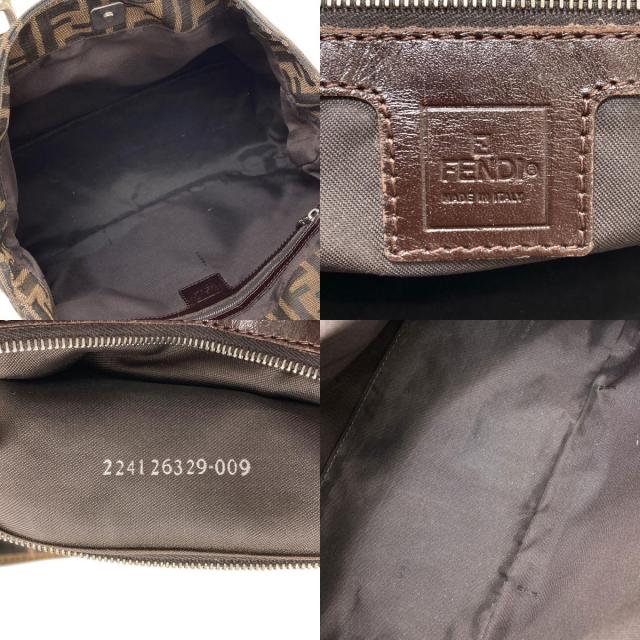 フェンディ ハンドバッグ ズッカ柄