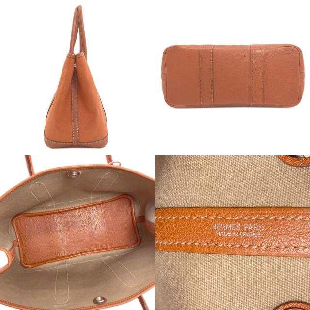 エルメス ハンドバッグ ガーデンパーティTPM シルバー金具